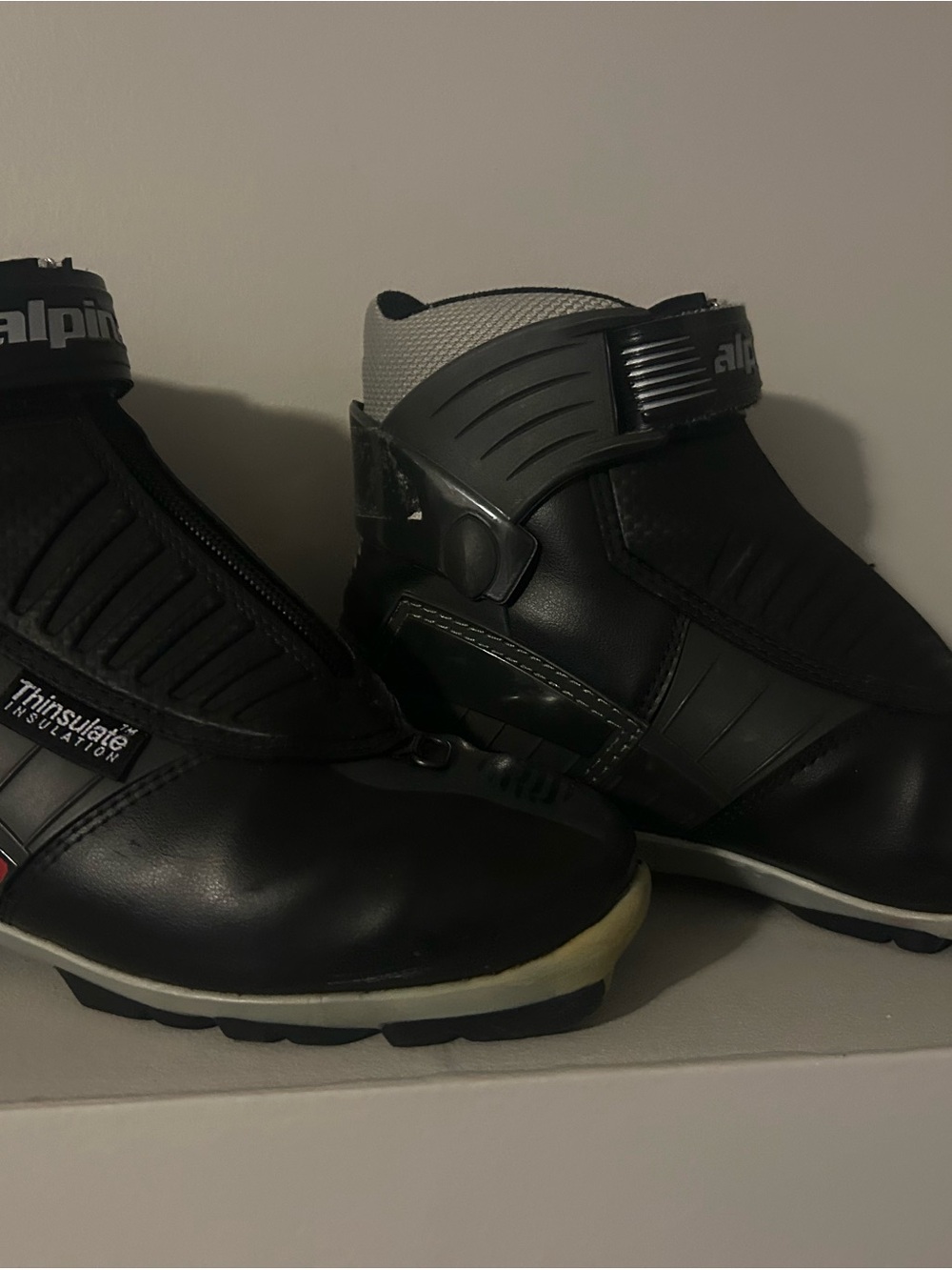 Women’s Alpina Black Nordic Ski Boots